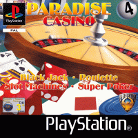 Paradise Casino PAL Playstation PAL box art